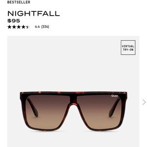 Quay x Desi Nightfall Sunglasses